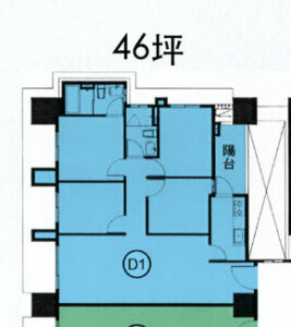 桃園青埔高鐵最新潛銷-威均峰澤 大3房格局圖