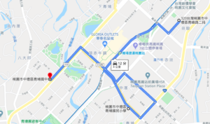 桃園青埔高鐵最新潛銷-大睦站前首席-學區位置圖