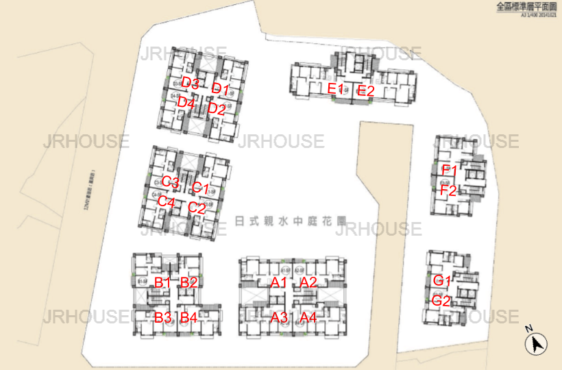 九牧世家全區格局圖