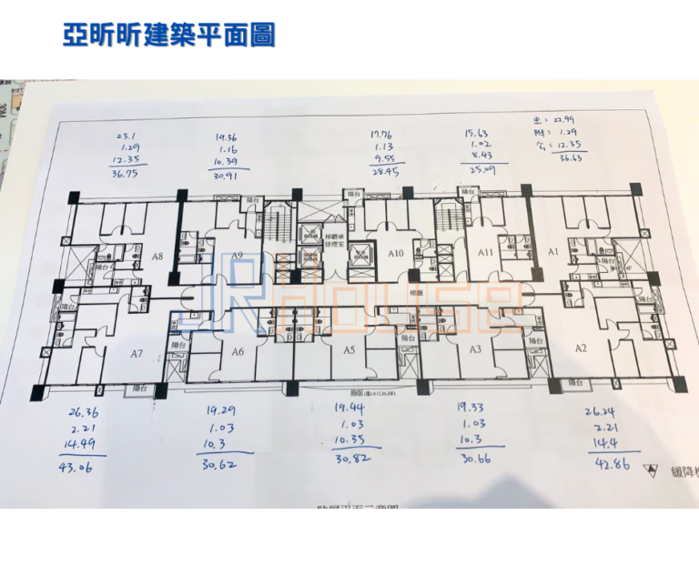 亞昕昕建築平面圖