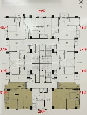 遠雄之星1-C.D棟-格局圖