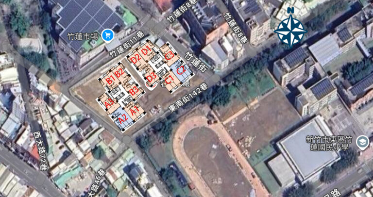 春福承曦格局相對位置圖 | JR 預售屋資訊站