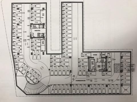 富宇雙學苑公共設施設備車道全區平面格局圖