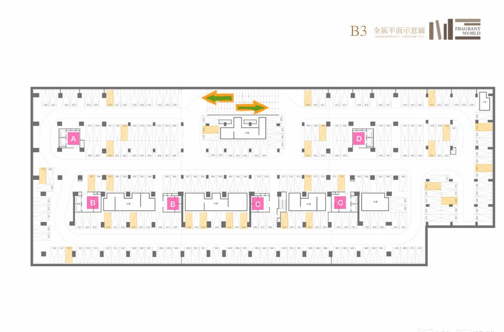 B3全區示意圖