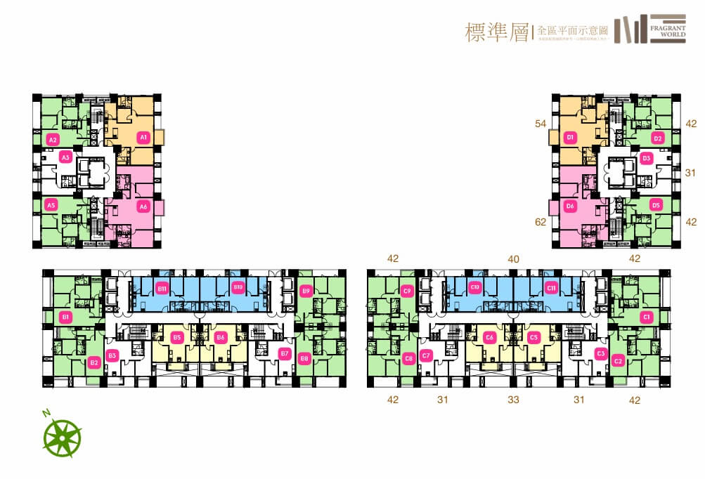 聯悅馨全區平面圖