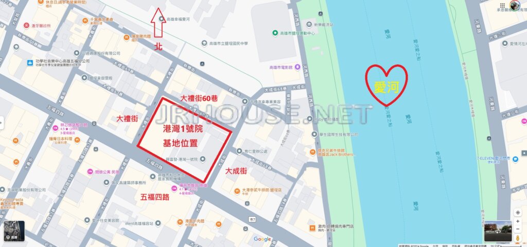 港灣一號院 基地位置圖