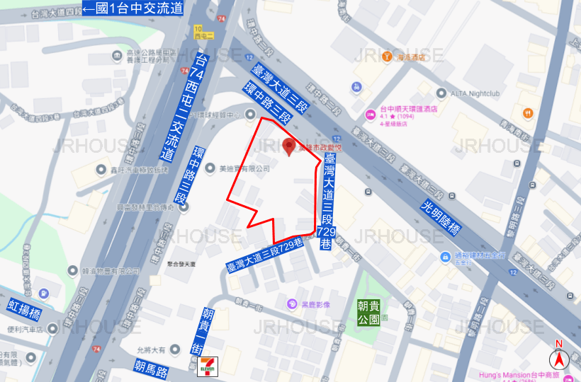 興富發潤隆市政愛悅基地位置