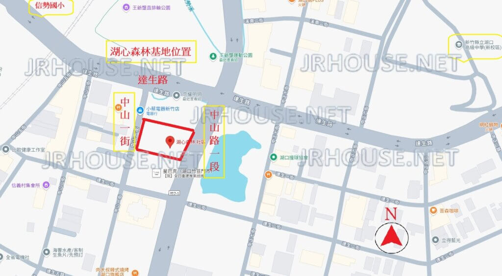 湖心森林基地位置