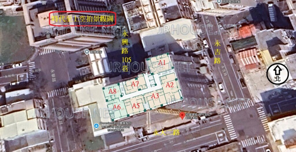 時代至上空拍景觀圖
