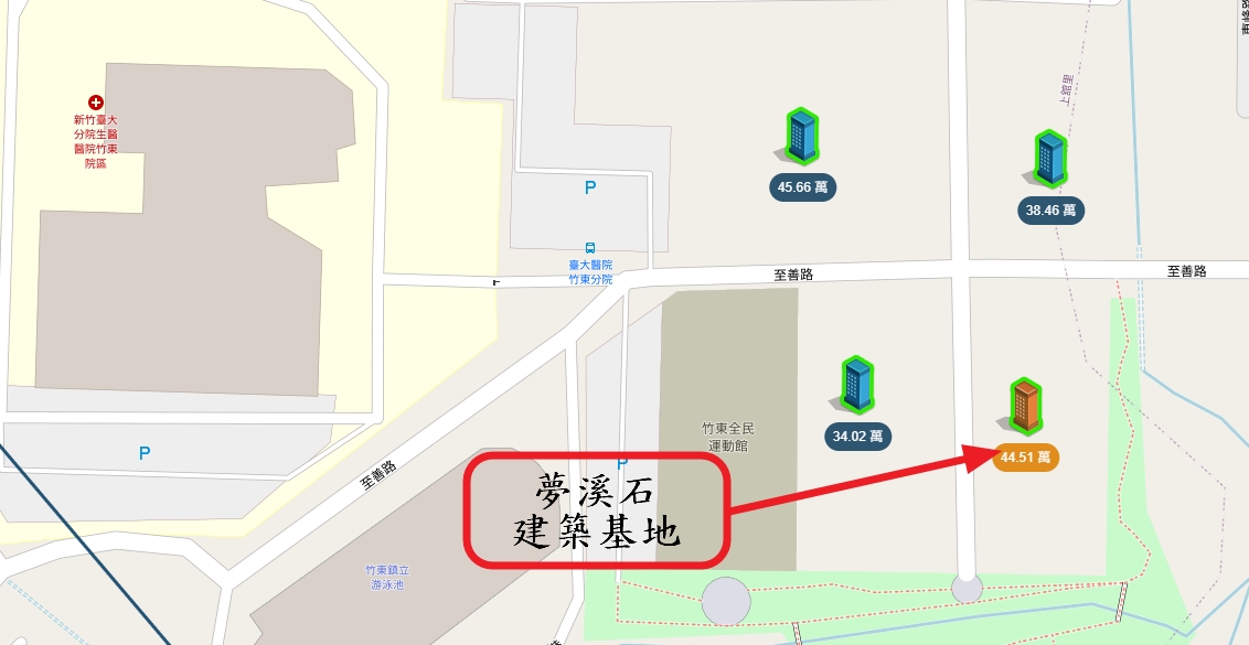 富廣夢溪石｜建築基地位置