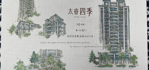 頭份太睿四季｜中央路門牌