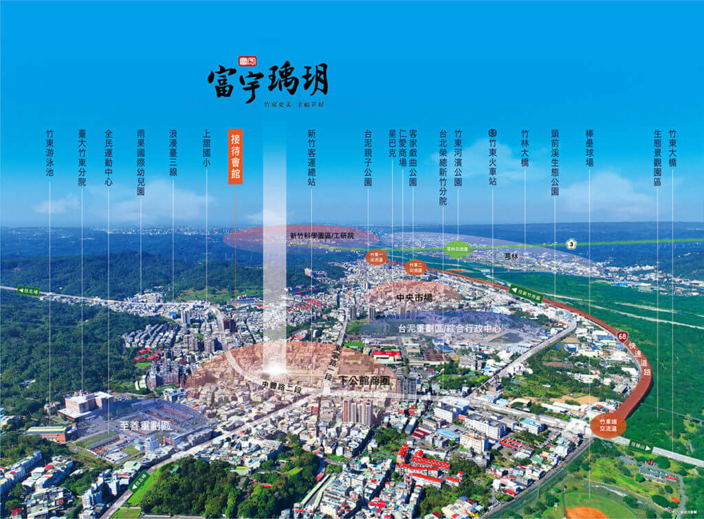 富宇瑀玥生活機能圖