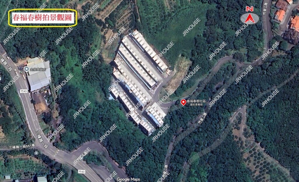 春福春樹拍景觀圖(含格局座向)