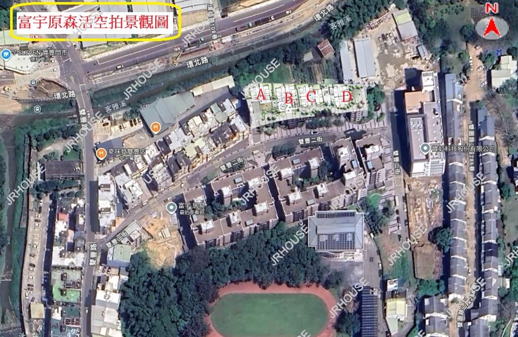 富宇原森活空拍景觀圖