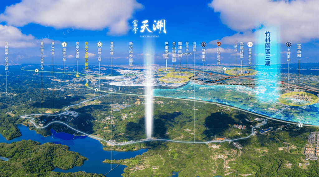 富宇天湖生活機能圖