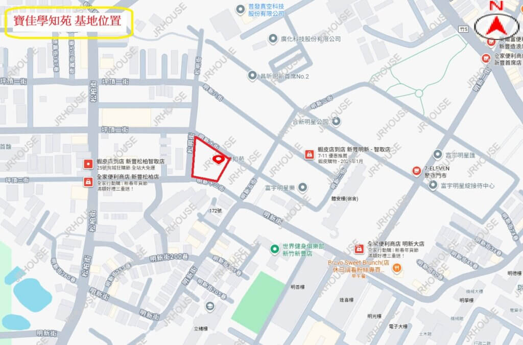 寶佳學知苑 基地位置
