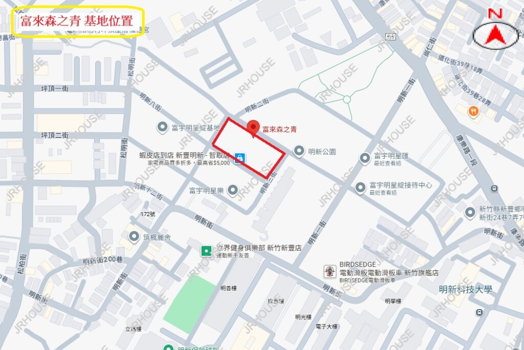 富來森之青 基地位置