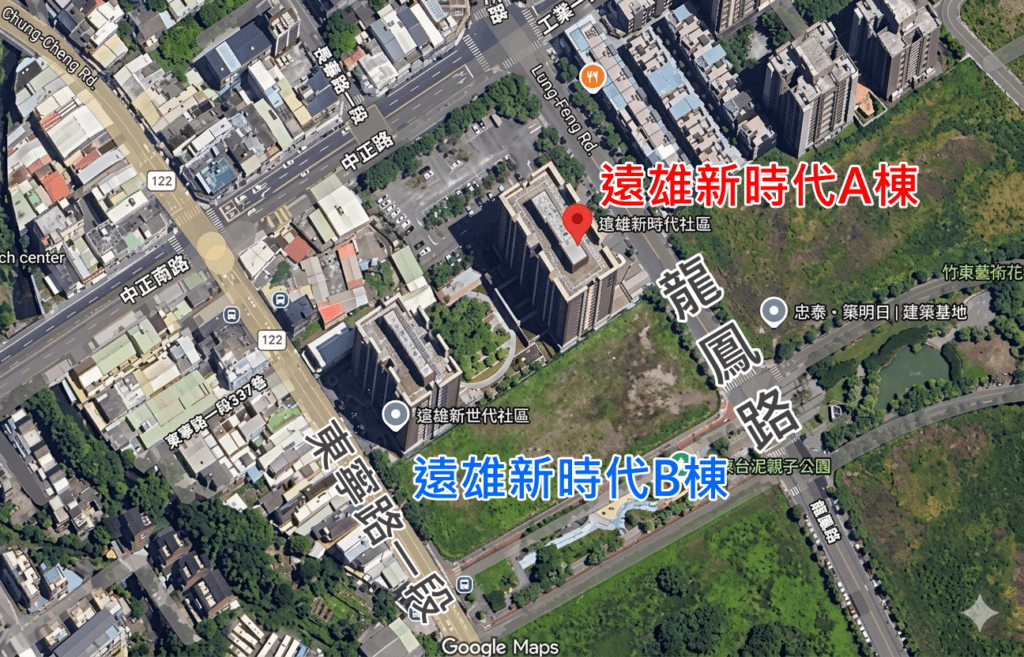 遠雄新時代-基地位置圖